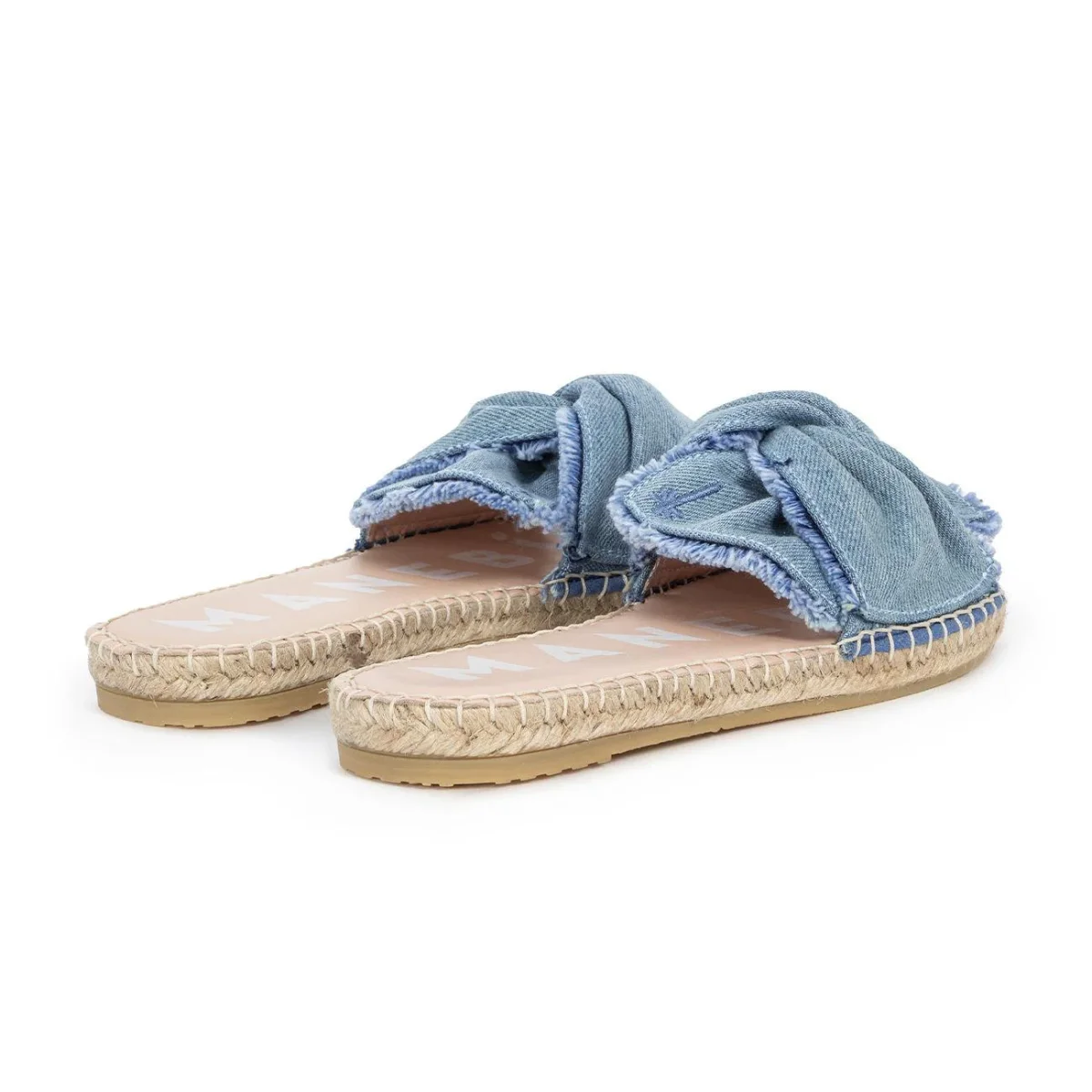 Sandali San Francisco Denim Con Nodo Sfrangiato - immagine 4