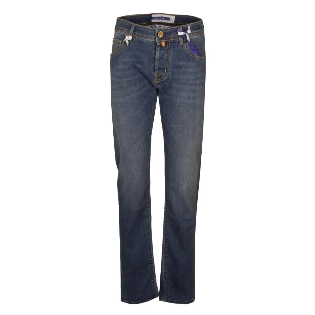 Jeans Nick Super Slim Fit Uomo Denim Medio - immagine 2