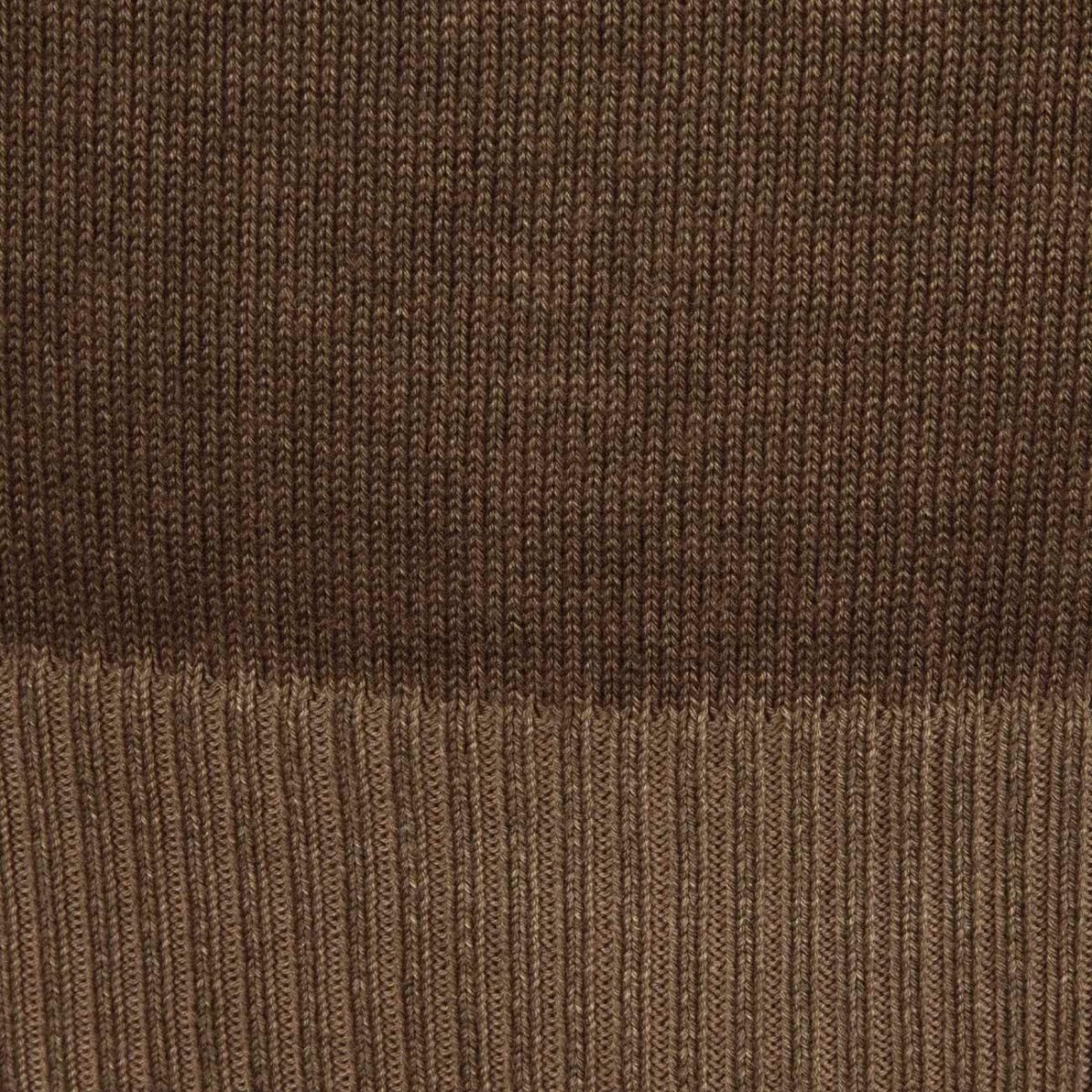 Pullover Tinto In Capo Uomo Tabacco - immagine 4