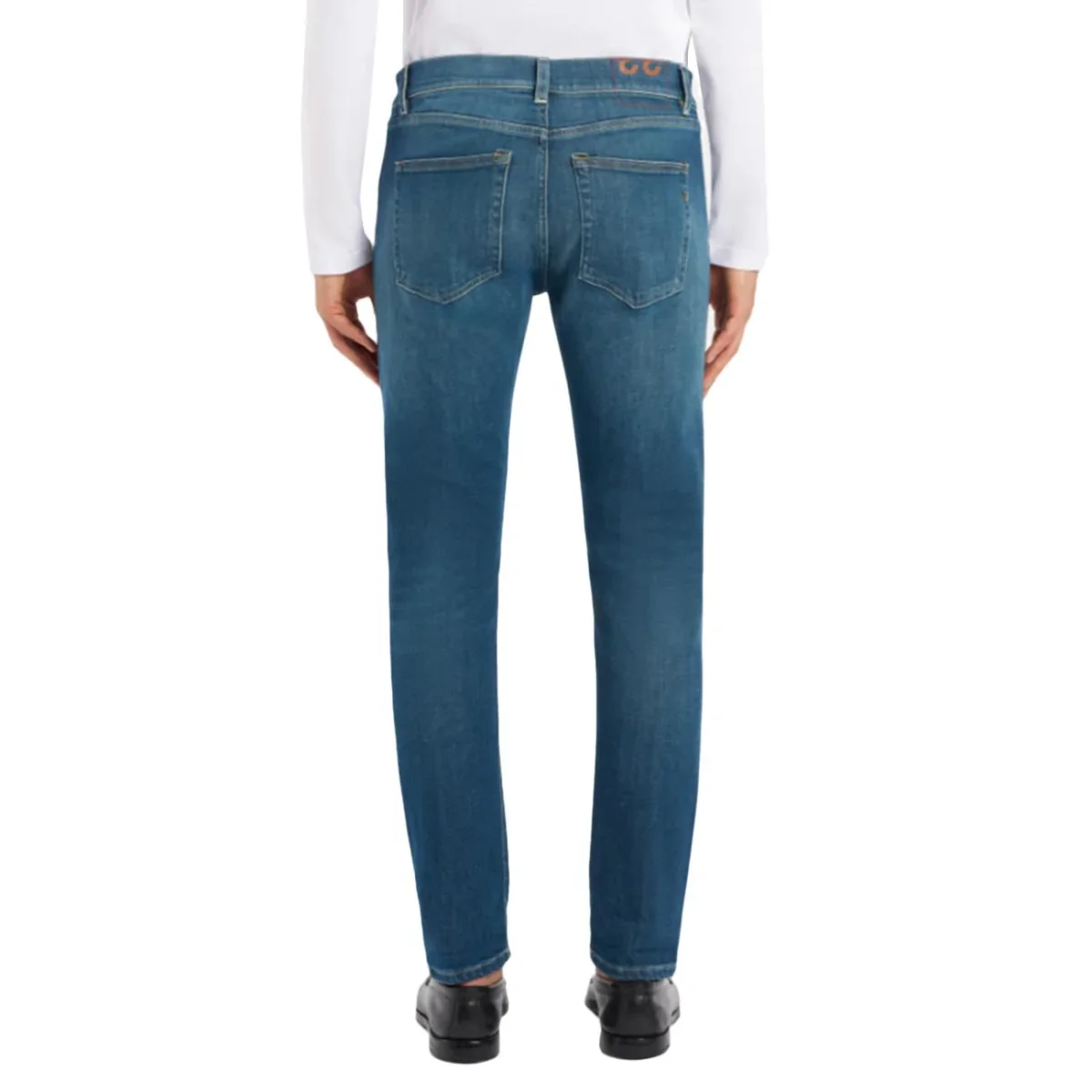 Jeans Icon Regular In Denim Elasticizzato - immagine 5
