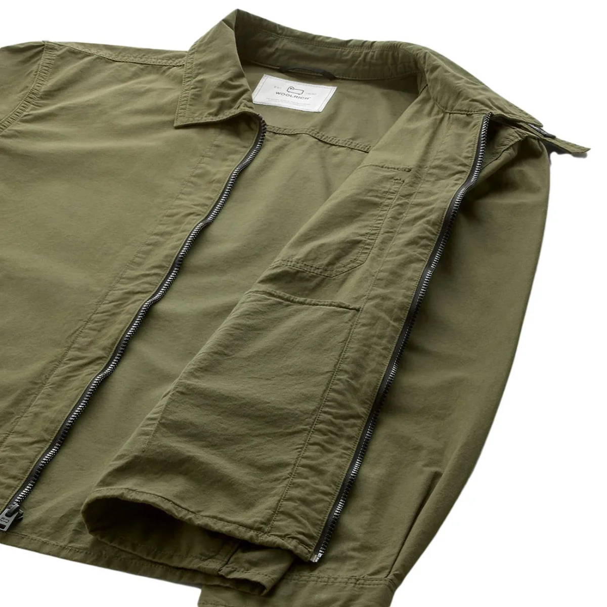 Overshirt Garbadine Uomo Lake Olive - immagine 5